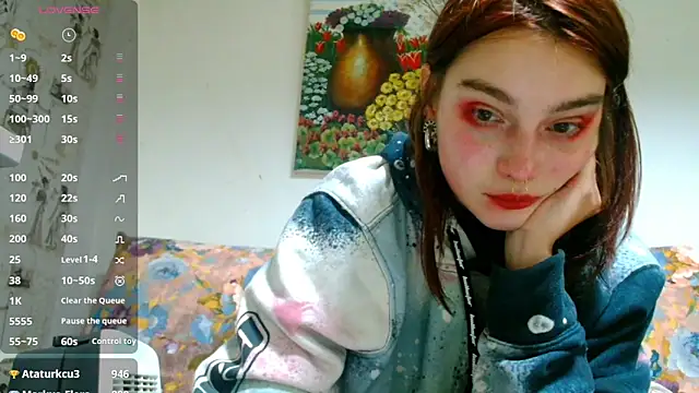 Sophie Bell online show from February 2025 07:09:01 PM