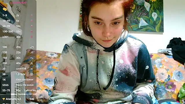 Sophie Bell online show from February 2025 09:54:01 PM