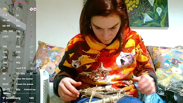 Sophie Bell online show from February 2025 08:03:02 PM