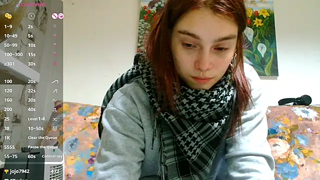 Sophie Bell online show from February 2025 07:25:01 PM