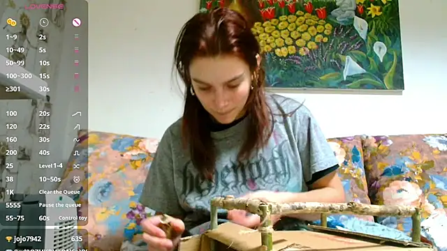 Sophie Bell online show from March 2025 09:15:01 PM
