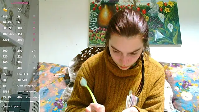 Sophie Bell online show from March 2025 09:04:02 PM
