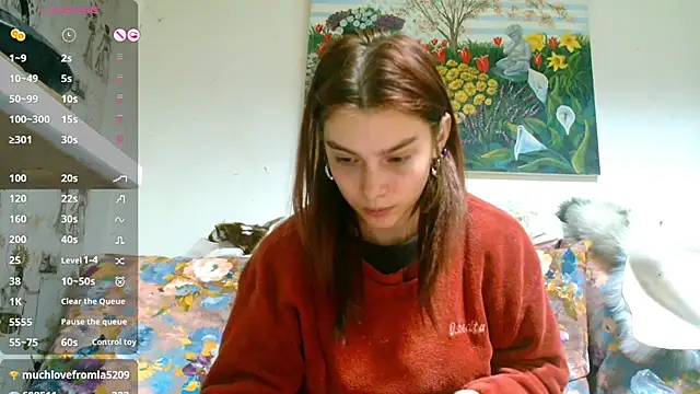 Sophie Bell online show from March 2025 08:19:01 PM