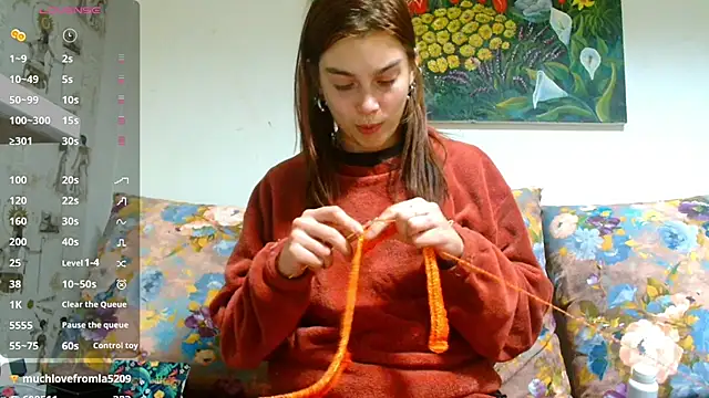 Sophie Bell online show from March 2025 09:21:01 PM