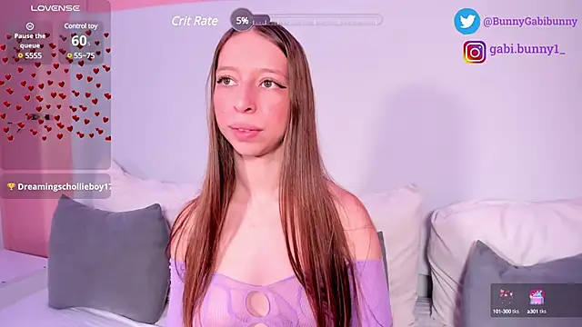 Snapshot of gabi_bunny chatting on February 2025 05:04:01 PM gabi bunny online show from February 2025 05:04:01 PM