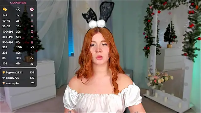 Freckle Diyana online show from December 2024 08:43:02 AM