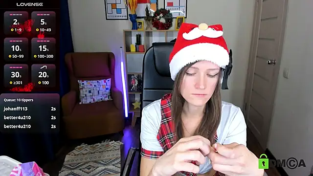 FrancescaCollins online show from December 2024 12:01:02 PM