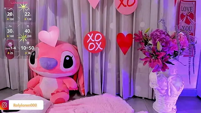 RolyLoren online show from February 2025 11:12:01 PM