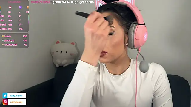 NattyFierros online show from March 2025 12:35:02 PM