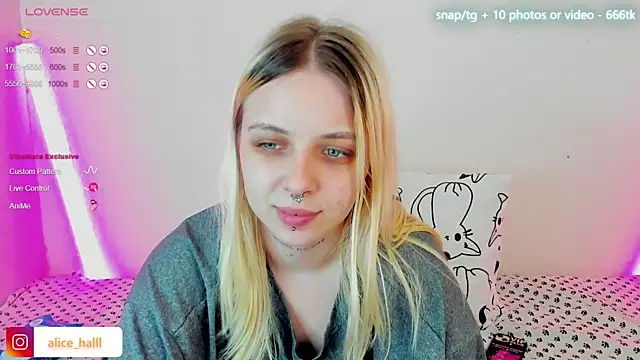 Alice Halle online show from February 2025 04:32:02 PM
