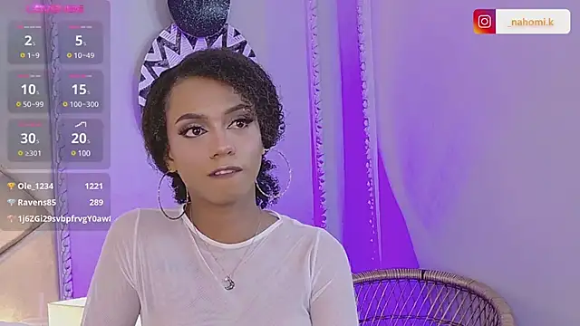 Nahomi King online show from January 2025 07:39:01 PM