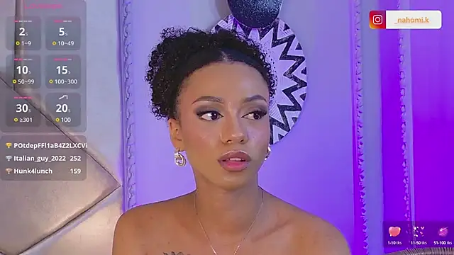 Nahomi King online show from February 2025 04:20:01 PM