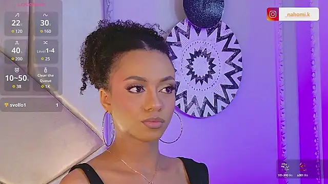 Nahomi King online show from February 2025 01:05:02 PM