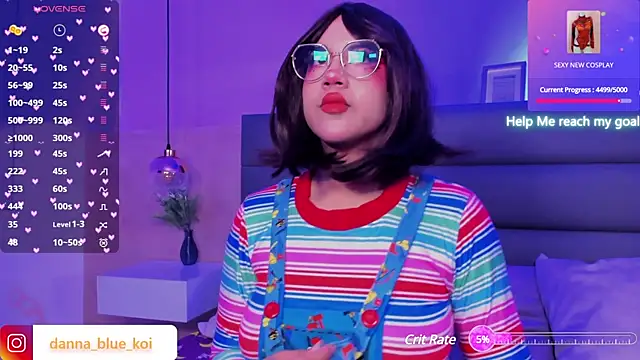 Snapshot of blue_koi chatting on January 2025 01:00:01 AM blue koi online show from January 2025 01:00:01 AM