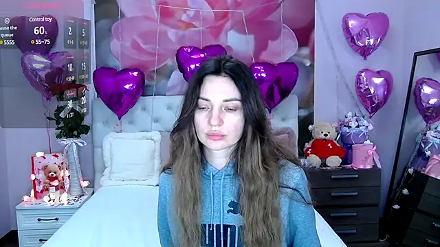 VioletUmi online show from February 2025 08:44:01 AM