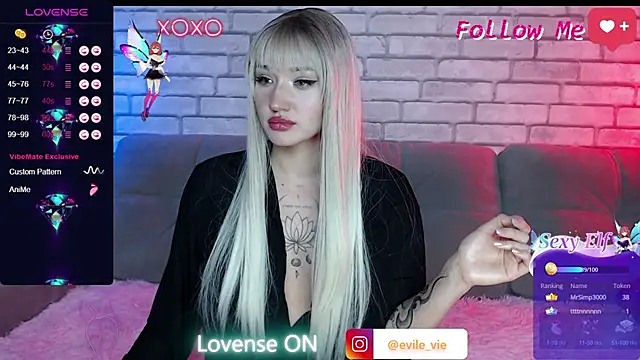 Eva Evile online show from December 2024 03:11:02 PM