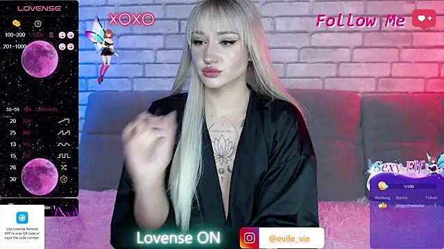 Eva Evile online show from December 2024 01:07:02 PM