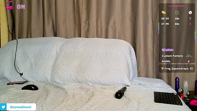 Snapshot of LorenaSirena chatting on March 2025 12:00:02 AM LorenaSirena online show from March 2025 12:00:02 AM