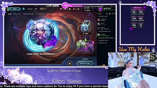 SassyKittyn online show from January 2025 06:20:01 AM