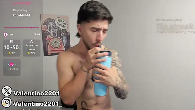 Valentino Xander online show from March 2025 04:15:02 AM