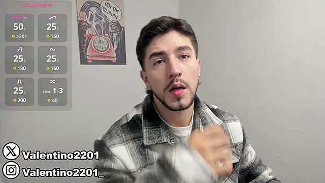Valentino Xander online show from March 2025 11:47:02 PM