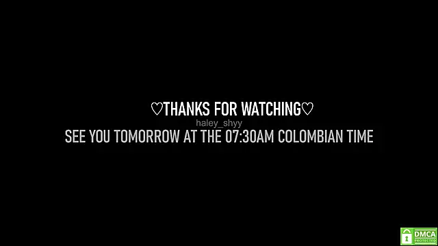 Haley shyy online show from February 2025 12:39:02 PM