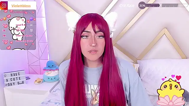 Violettbloss online show from December 2024 01:30:01 AM