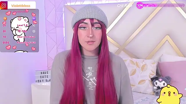 Violettbloss online show from December 2024 01:25:02 AM