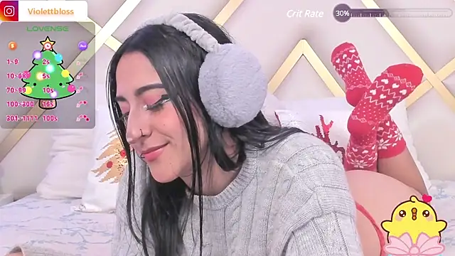 Violettbloss online show from December 2024 02:10:01 AM