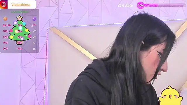 Violettbloss online show from December 2024 10:22:01 PM