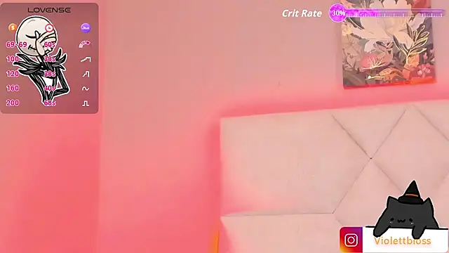 Violettbloss online show from October 2025 03:19:01 AM