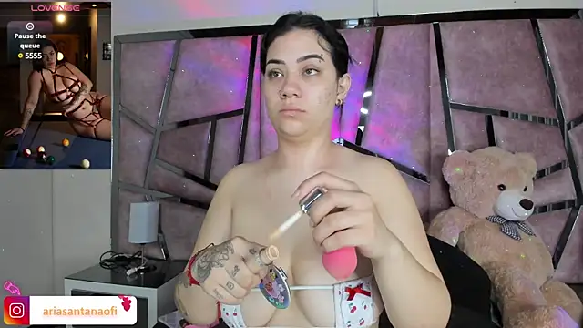 Snapshot of arisantana chatting on March 2025 01:08:01 PM arisantana online show from March 2025 01:08:01 PM