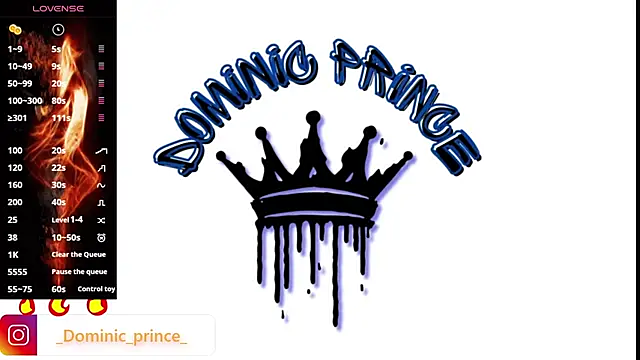 DominicPrince online show from October 2025 12:23:01 AM