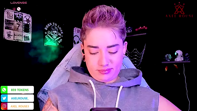 AxelRouse 1 online show from October 2025 03:10:02 PM