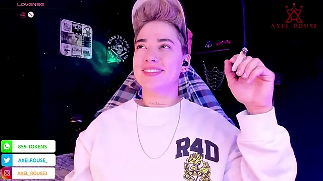 AxelRouse 1 online show from October 2025 02:15:02 PM