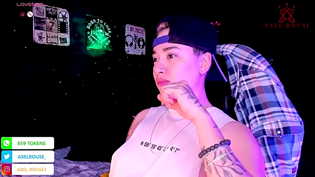 AxelRouse 1 online show from October 2025 11:05:01 PM