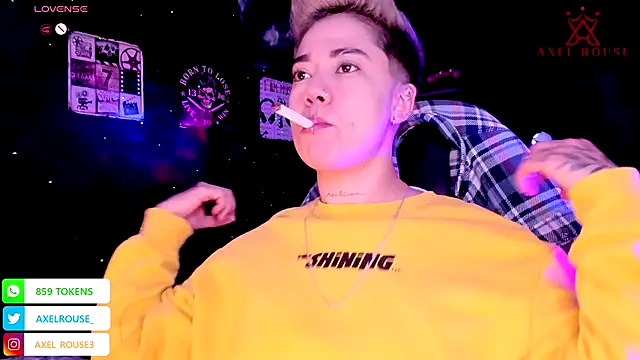 AxelRouse 1 online show from October 2025 11:20:02 AM