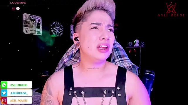 AxelRouse 1 online show from October 2025 11:24:02 PM