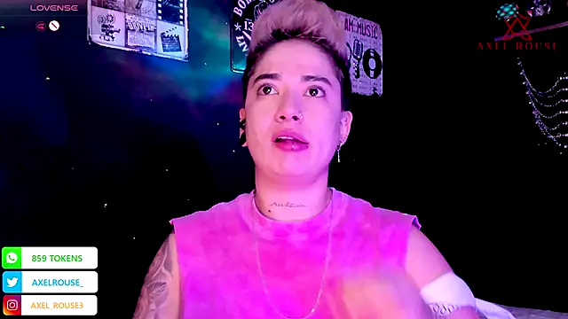 AxelRouse 1 online show from October 2025 04:31:02 PM