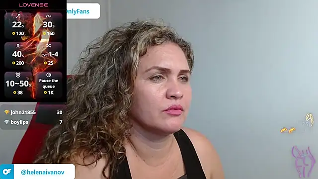 Snapshot of helenca43 chatting on March 2025 03:53:02 PM helenca43 online show from March 2025 03:53:02 PM