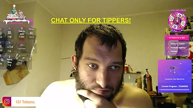 Snapshot of BISEXGOOD777 chatting on January 2025 07:49:01 PM BISEXGOOD777 online show from January 2025 07:49:01 PM