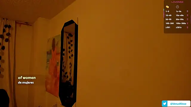 Venus R0se online show from October 2025 02:42:01 AM