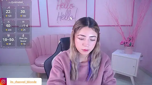 channel blonde a online show from December 2024 05:02:01 PM