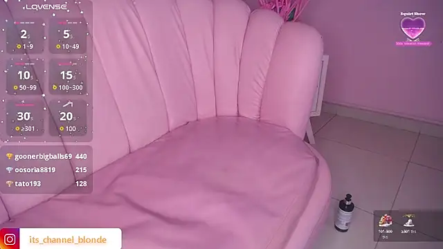 channel blonde a online show from December 2024 08:04:01 PM