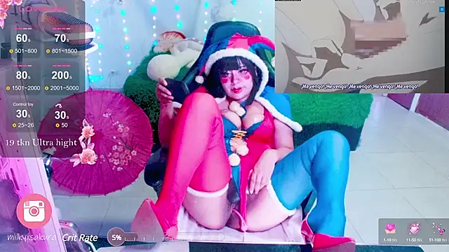 Snapshot of MilkyXSakura chatting on February 2025 06:29:02 AM MilkyXSakura online show from February 2025 06:29:02 AM