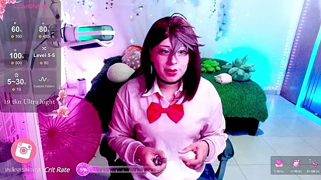 Snapshot of MilkyXSakura chatting on March 2025 01:35:02 AM MilkyXSakura online show from March 2025 01:35:02 AM