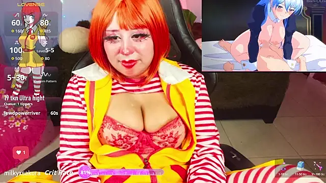 Snapshot of MilkyXSakura chatting on November 2025 11:19:01 AM MilkyXSakura online show from November 2025 11:19:01 AM