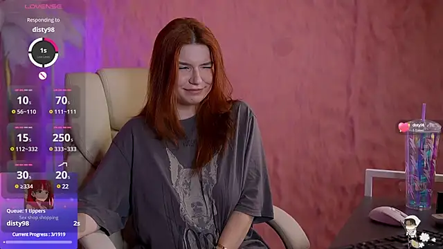 Snapshot of RedShinee chatting on January 2025 05:04:02 PM RedShinee online show from January 2025 05:04:02 PM