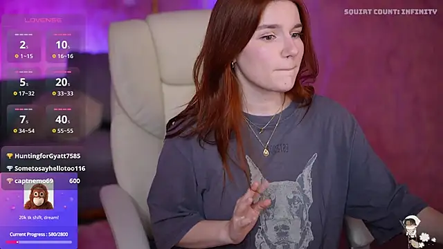 Snapshot of RedShinee chatting on February 2025 05:02:02 AM RedShinee online show from February 2025 05:02:02 AM