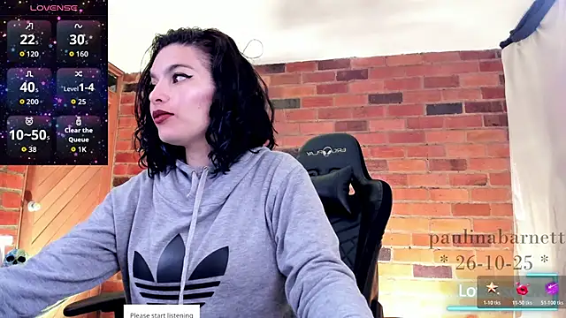 Snapshot of paulinabarnett- chatting on October 2025 02:43:02 PM paulinabarnett- online show from October 2025 02:43:02 PM